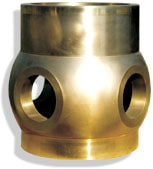 Propeller hub up to 2 000 kg by sand casting